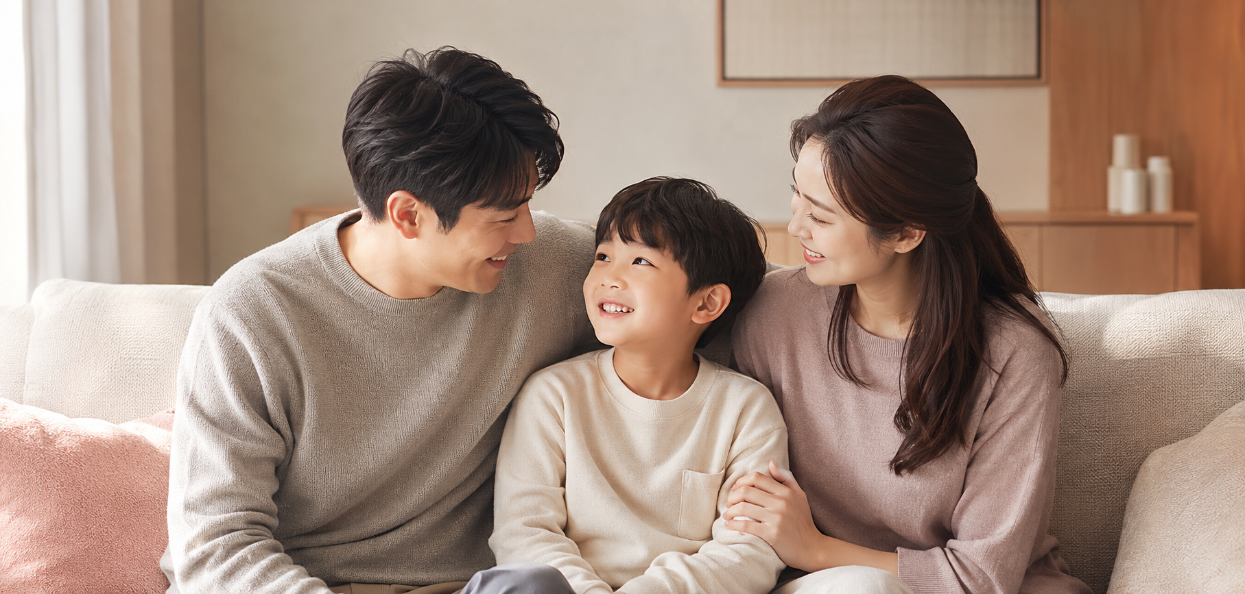 ครอบครัวพ่อแม่และลูก